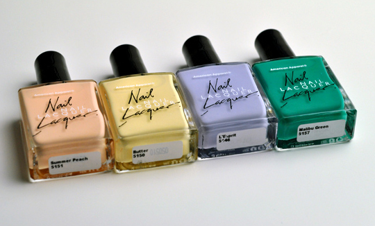 American Apparel Nail Lacquer