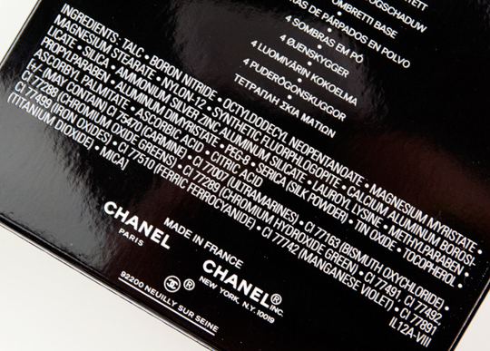 Chanel Lilium Eyeshadow Quad