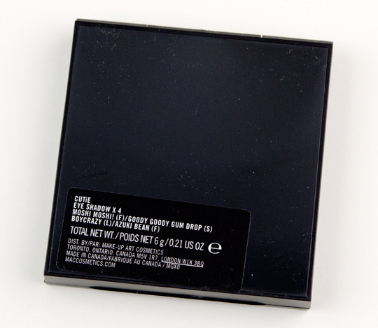 MAC Cutie Eyeshadow Quad