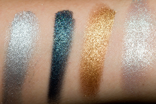MAC Surf the Ocean Crushed Metallic Pigment Stack