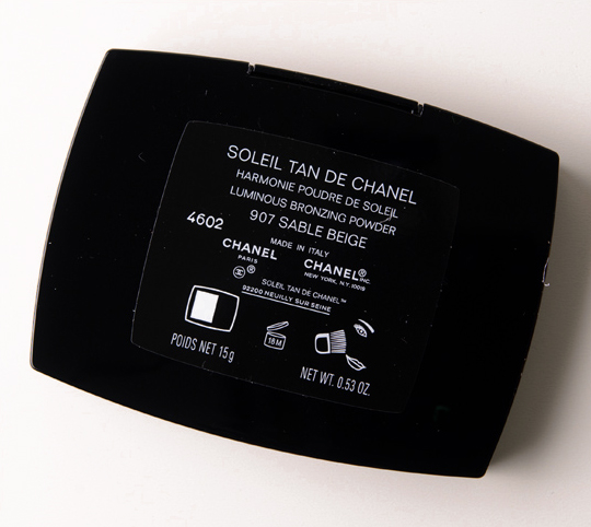 Chanel Sable Beige Soleil Tan de Chanel