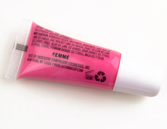 Obsessive Compulsive Cosmetics Femme Lip Tar