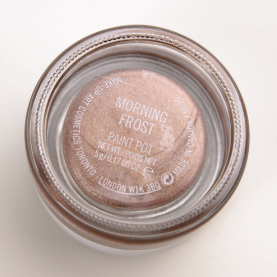 MAC Morning Frost Paint Pot (Discontinued) Review & Swatches