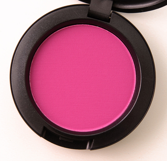 MAC Magenta Powder Blush Review & Swatches