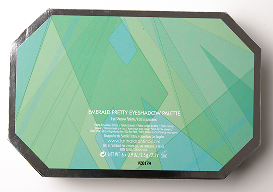 Tarina Tarantino Emerald Pretty Eyeshadow Palette