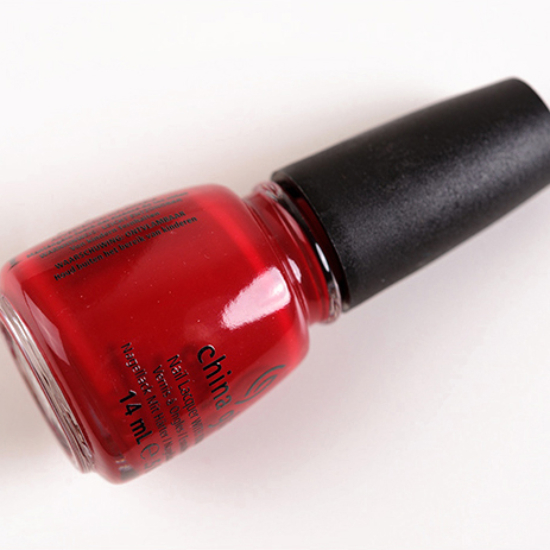 China Glaze Nail Lacquer Adventure Red-y