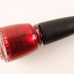China Glaze Cranberry Splash Nail Lacquer