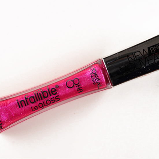 L'Oreal Dazzle Me Infallible 8HR Le Gloss Review & Swatches