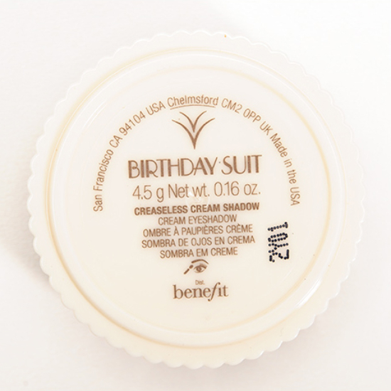 Benefit Birthday Suit Creaseless Cream Eyeshadow/Liner Review & Swatches