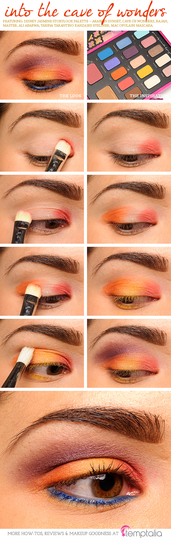 Disney Jasmine Storylook Palette