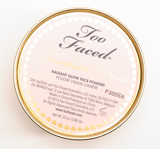 Too Faced Sweetheart Beads Radiant Glow Face Powder