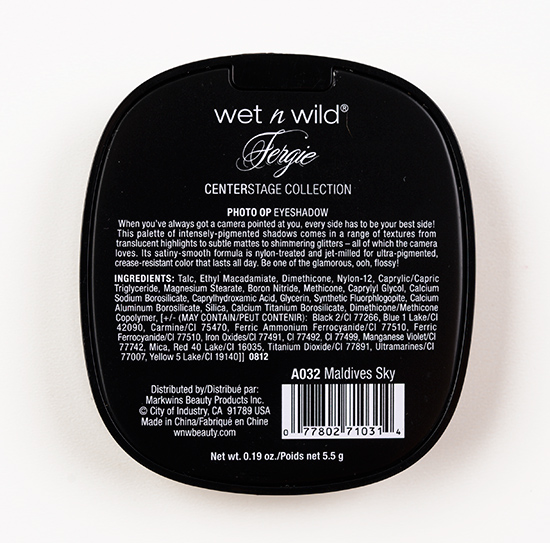 Wet 'n' Wild Maldives Sky Photo Op Eyeshadow Palette