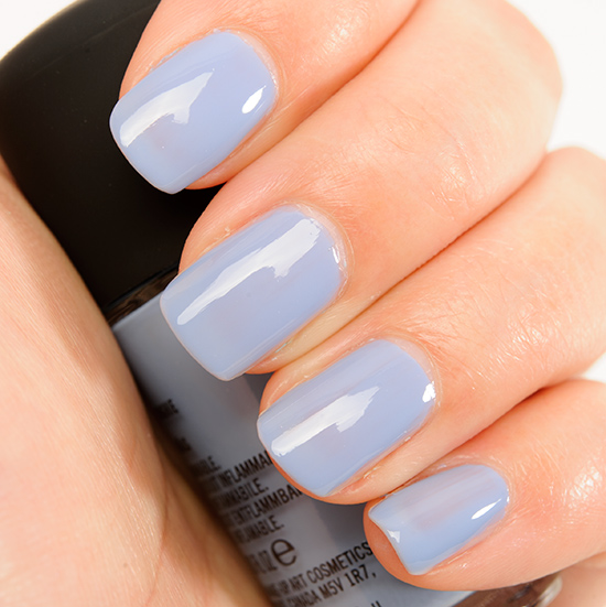 MAC Bleu Velvet Nail Lacquer