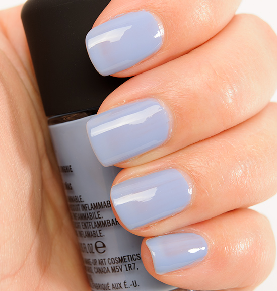 MAC Bleu Velvet Nail Lacquer