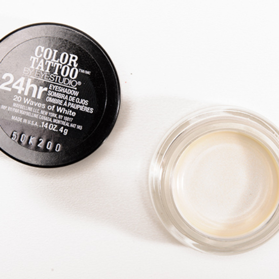 Maybelline Waves of White Color Tattoo 24 Hour Eyeshadow