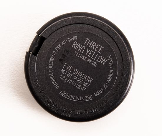 MAC Three Ring Yellow Eyeshadow