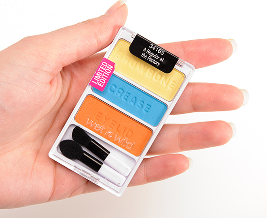 Wet 'n' Wild A Regular at the Factory Color Icon Eyeshadow Trio