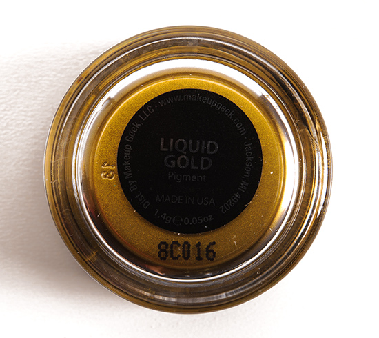 Makeup Geek Liquid Gold Pigment