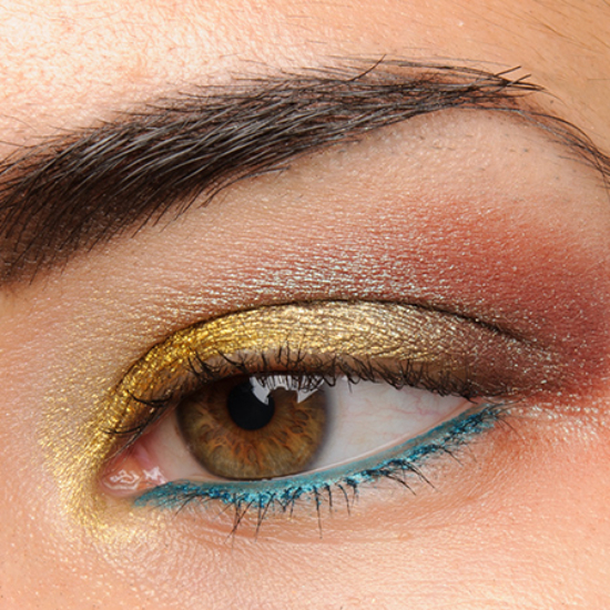 Makeup Geek Liquid Gold Pigment Review & Swatches