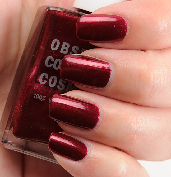 OCC Black Metal Dahlia Nail Lacquer