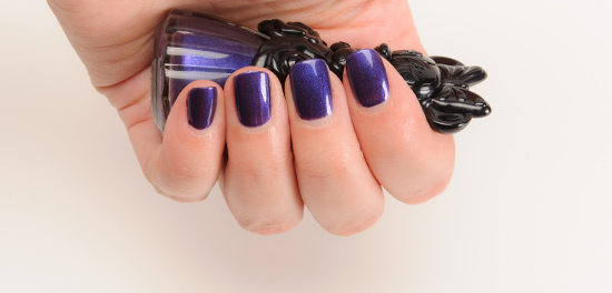 Anna Sui x Minnie Mouse Midnight Purple (200) Nail Color