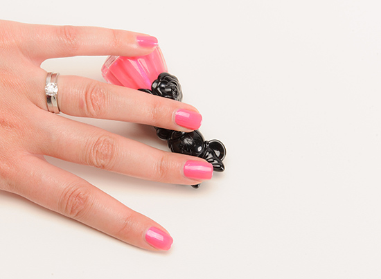 Anna Sui x Minnie Mouse Neon Pink (300) Nail Color