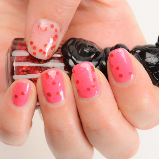 Anna Sui Nail Color Minnie Mouse Passion Red (400)