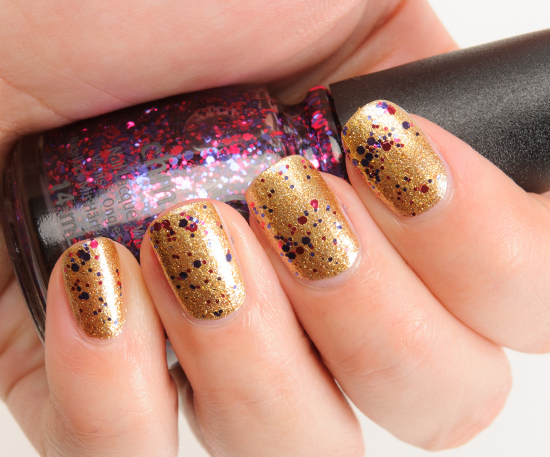China Glaze Be Merry, Be Bright over Mingle with Kringle Nail Lacquer