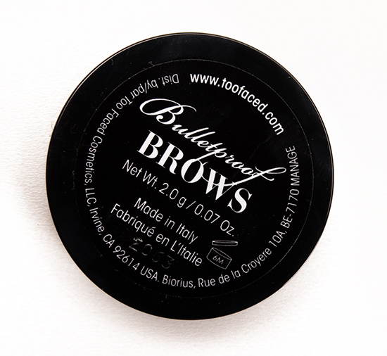 Too Faced Universal Brunette Bulletproof Brows