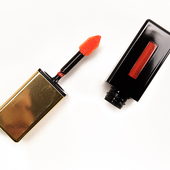 YSL Rouge Pur Couture Glossy Stain Orange de Chine (8)