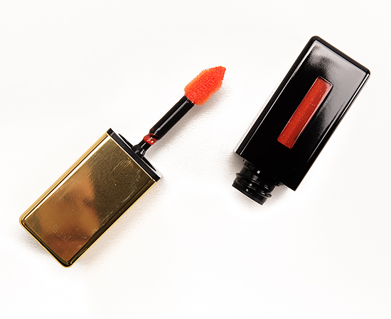 Buy Yves Saint Laurent Rouge Pur Couture Vernis A Levres Glossy Stain Lip  Gloss, No. 8 Orange De Chine, Online at Low Prices in India 