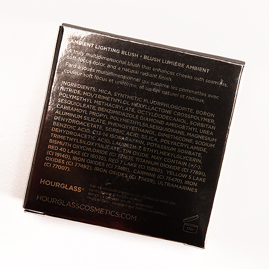 Hourglass Diffused Heat Ambient Lighting Blush