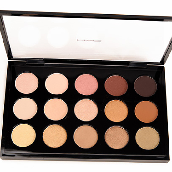 MAC Warm Neutral Eyeshadow x15 Palette Review & Swatches