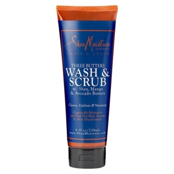 Shea Moisture Three Butters Wash & Scrub Body Wash
