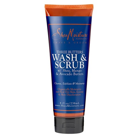 Shea Moisture Three Butters Wash & Scrub Body Wash