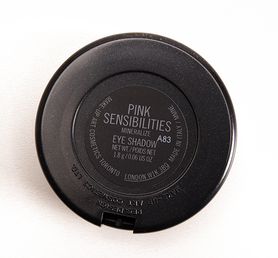 MAC Pink Sensibilities Mineralize Eyeshadow