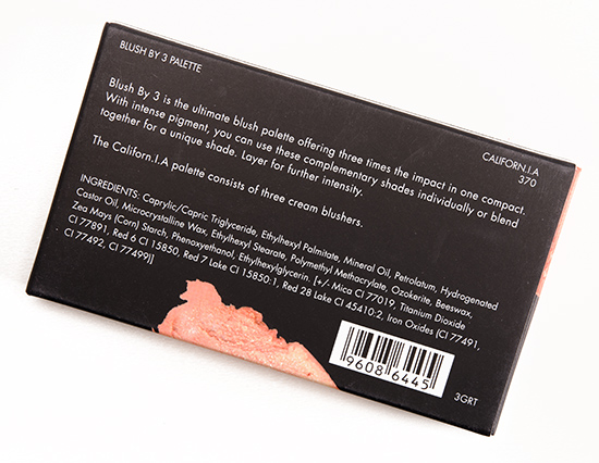 Sleek MakeUP Californ.I.A. Blush by 3 Palette