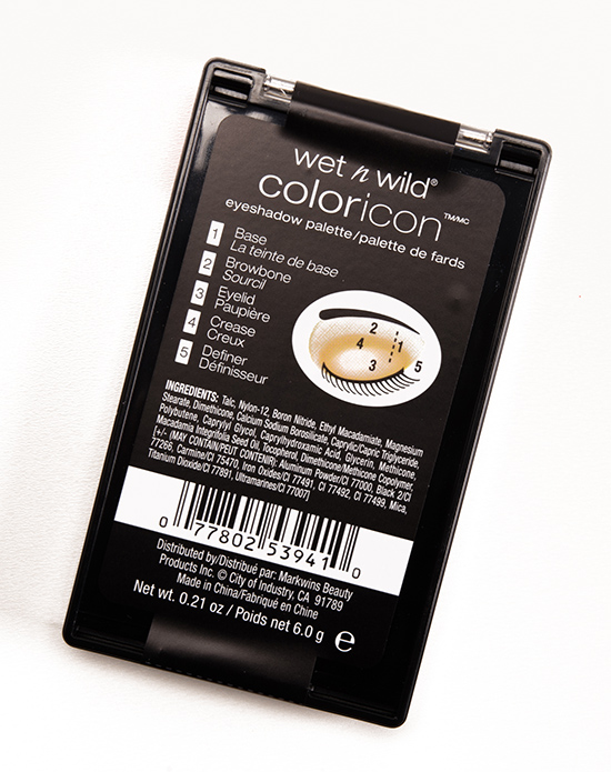 Wet 'n' Wild I'm His Breezey 5-Pan Color Icon Eyeshadow Palette