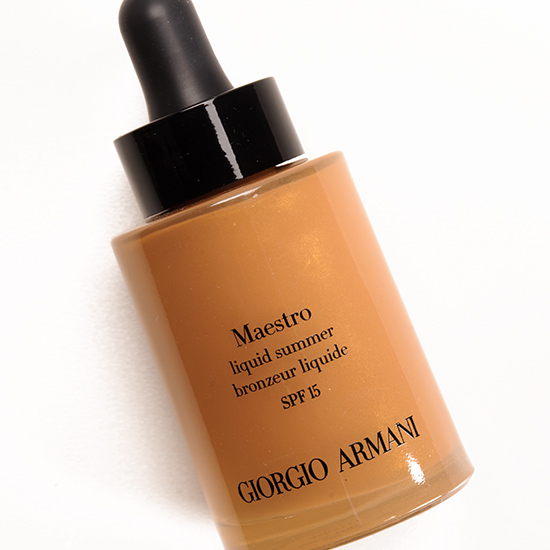 Giorgio Armani Maestro Liquid Summer Bronzer SPF 15