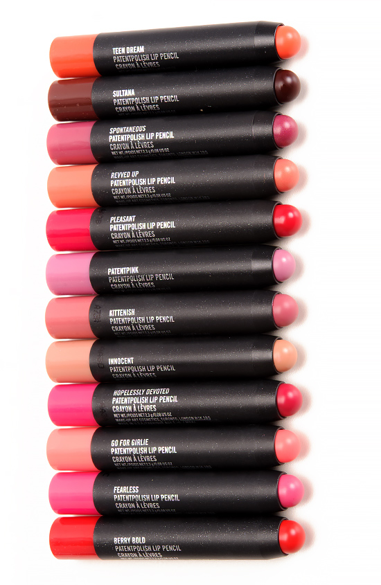MAC Patentpolish Lip Pencils