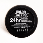 Maybelline Pure Nude (80) Color Tattoo 24 Hour Eyeshadow
