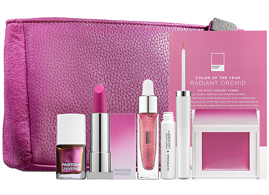 Sephora + Pantone Universe Radiant Orchid Collection