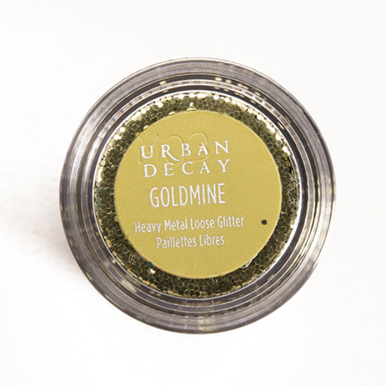 Urban Decay Goldmine Heavy Metal Loose Glitter Review & Swatches