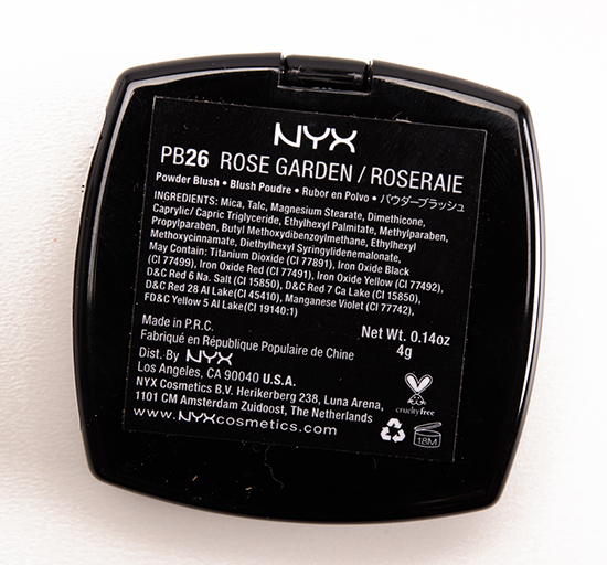 NYX Rose Garden Powder Blush Review & Swatches