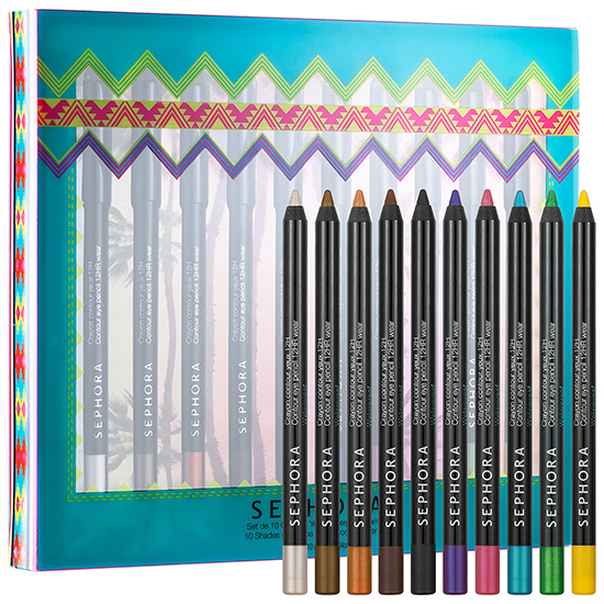 Sephora 10 Shades of Samba Eyeliner Set for Summer 2014