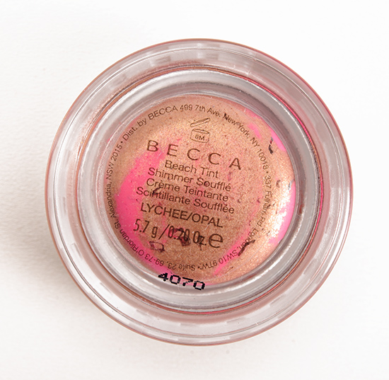 Becca Lychee/Opal Beach Tint Shimmer Souffle