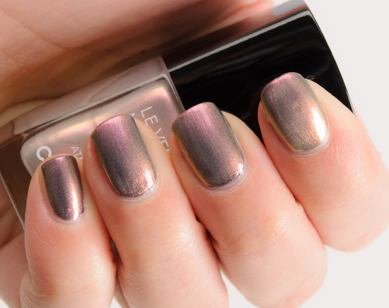 Chanel Atmosphere (629) over Orage (631) Le Vernis Nail Colour