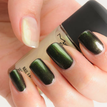 MAC Green Pearl Studio Nail Lacquer Top Coat