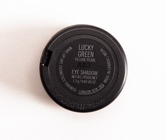 MAC Lucky Green Eyeshadow