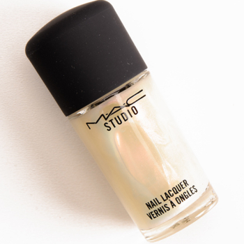 MAC Pink Pearl Studio Nail Lacquer Top Coat
